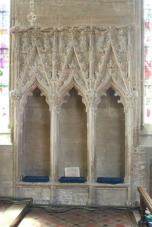 Heckington - The Sedilla
